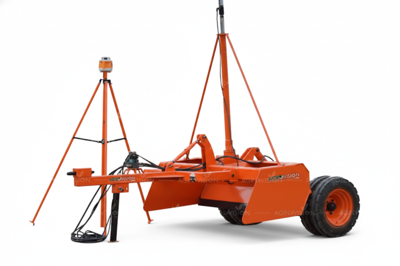 LASER GUIDED LAND LEVELER