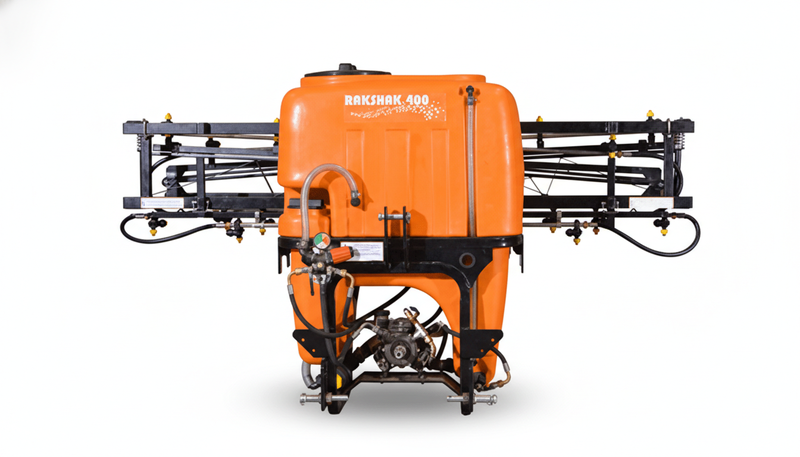 Tractor Mounted Boom Sprayer Rakshak 400